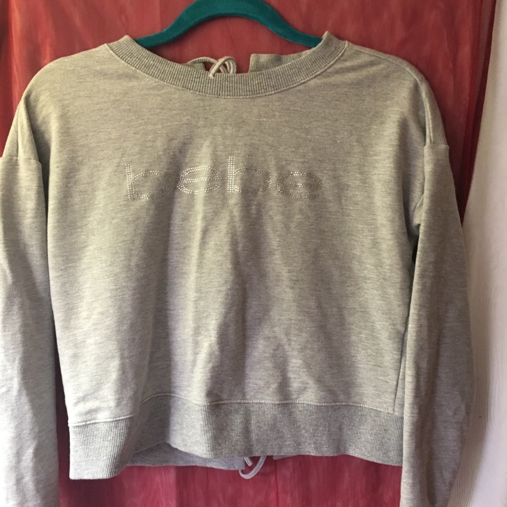 Bebe grey sweater